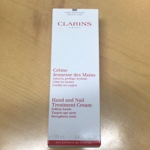 Clarins hand and nail cream